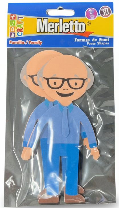 Formas Foamie Abuelos | 2 pcs