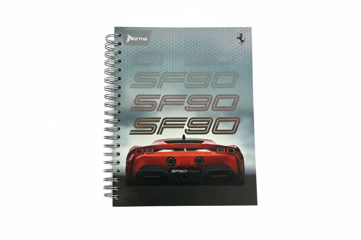 Libreta Ferrari 10 Div | Durabook | 400 pg