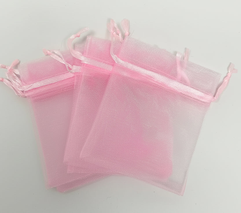 Organza Bag Light Pink, APPOX. 3X4IN