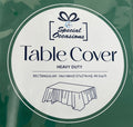 Rectangle Table Cover | Hunter Green