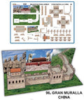 MODELO MAQUETA GRAN MURALLA CHINA