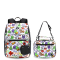 Junior Backpack With Lunch Box For School | Street Art