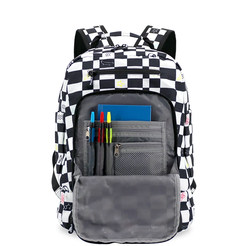 Packmate 2 in 1 Backpack With Built-in Lunch Bag | Icon Checkers