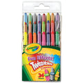 CRAYOLA TWISTABLES FUN EFFECTS! MINI CRAYONS PQ.24
