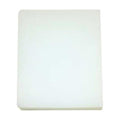 COVER PLASTIC LEATHER GRAIN CLEAR 19M 50 PC