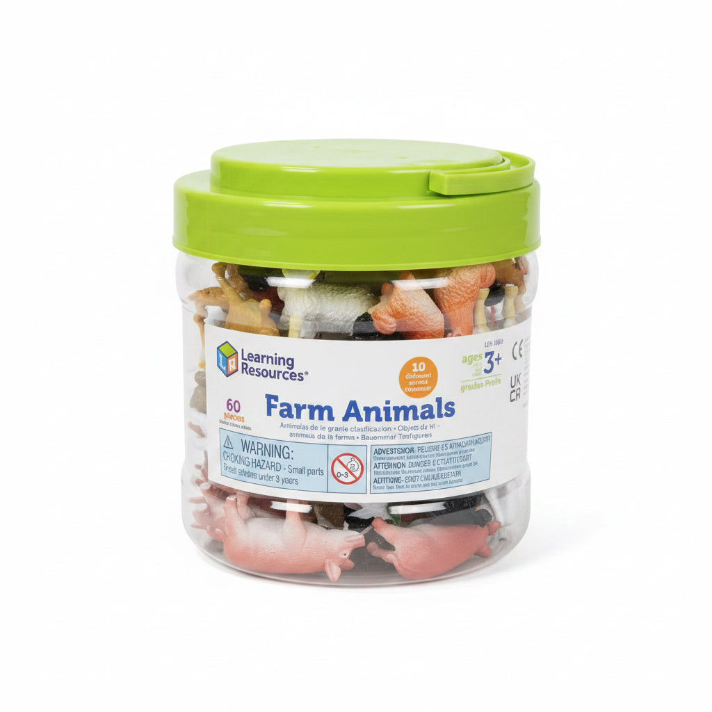 Farm Animal Counters | Set of 60