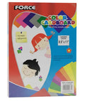 Color Cardboard | Orange Red | 100 pk