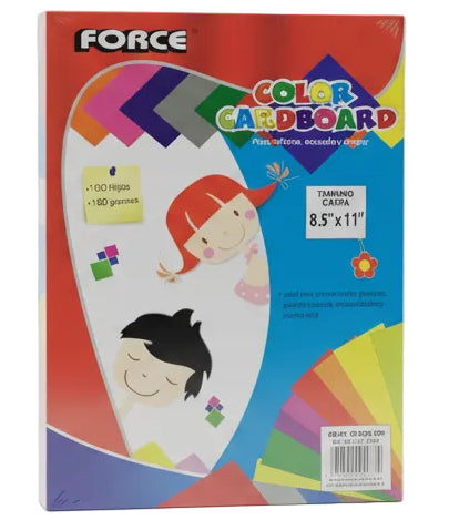 Color Cardboard | Orange Red | 100 pk
