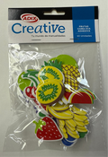FRUTA GOMA EVA ADHESIVA 40 PCS