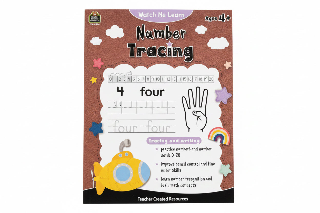 Watch Me Learn: Number Tracing