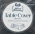 RECTANGLE BLACK TABLE COVER