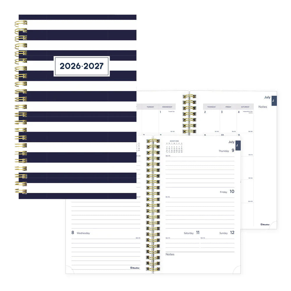 Academic Weekly Planner Nautical Cabana