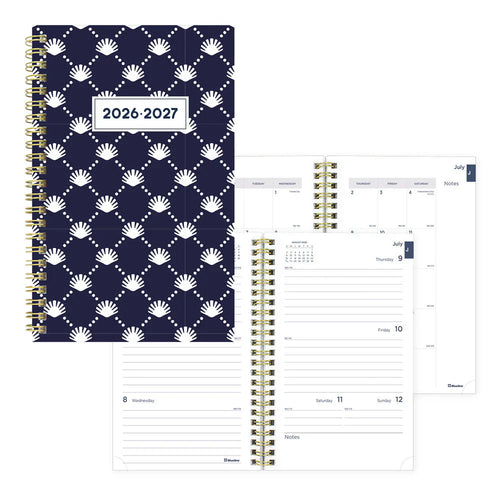 Academic Weekly Planner, Nautical, 2026 - 2027