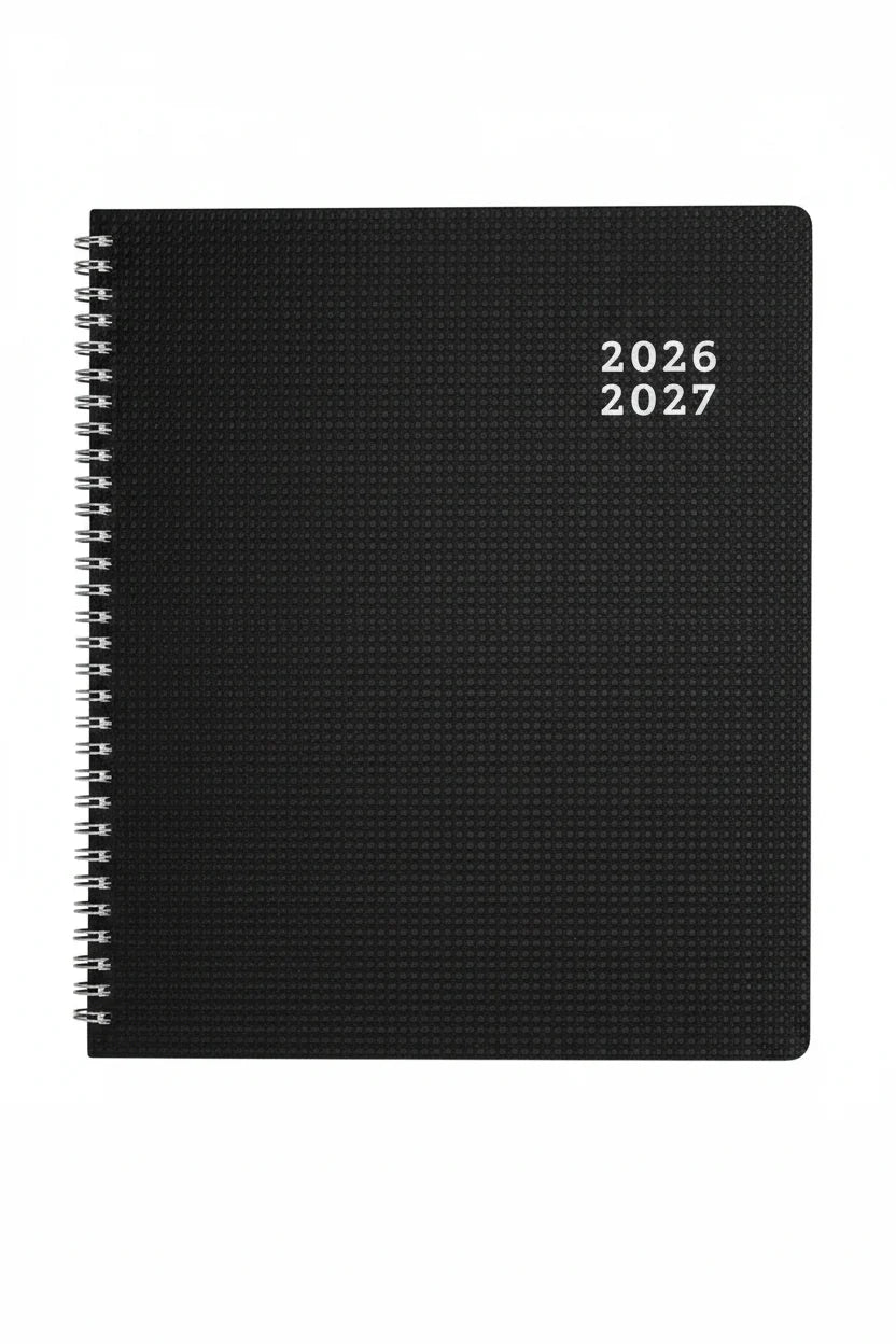 Academic Monthly Planner DuraFlex Black