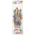 PAINT BRUSH FLIBER 5 PC