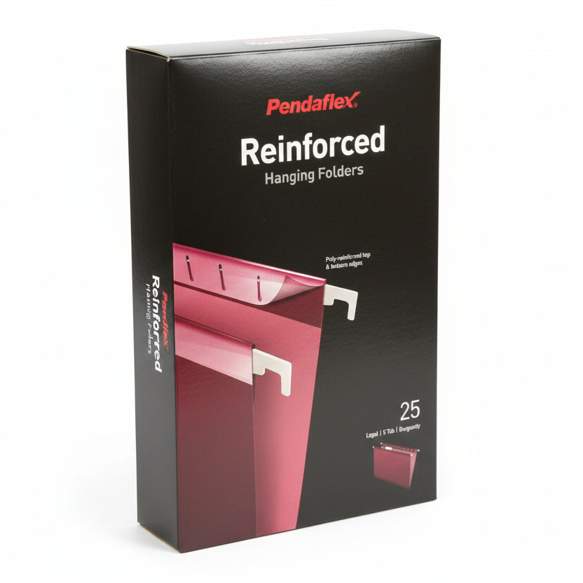Hanging Folder | Legal | Burgandy