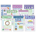 ELEMENTS OF LITERATURE CHATTER CHARTS