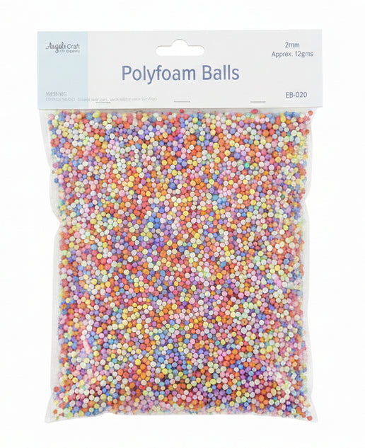Polyfoam Balls | Multi-colors | Small | 2mm 12G