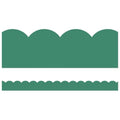 Jade Green Scalloped Bulletin Board Borders