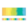 Watercolor Straight Border