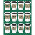 TO-GO CUPS MOTIVATIONAL STICKERS 72 PCS