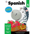 BRIGHTER CHILD SPANISH WORKBOOK GRADE 1