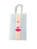 CRAFT BAG SMALL 13X8X21CM LIGHT BLUE 4PC