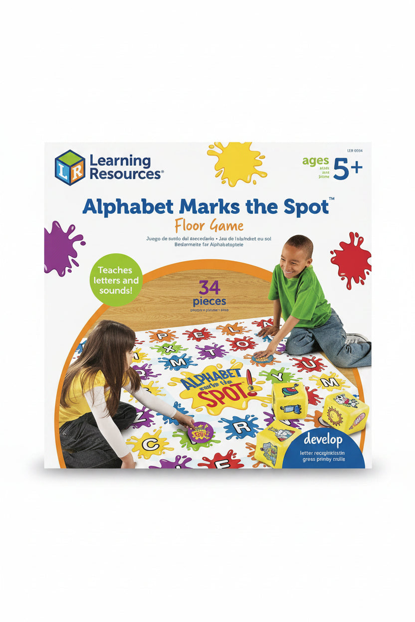 Alphabet Marks the Spot Floor Game