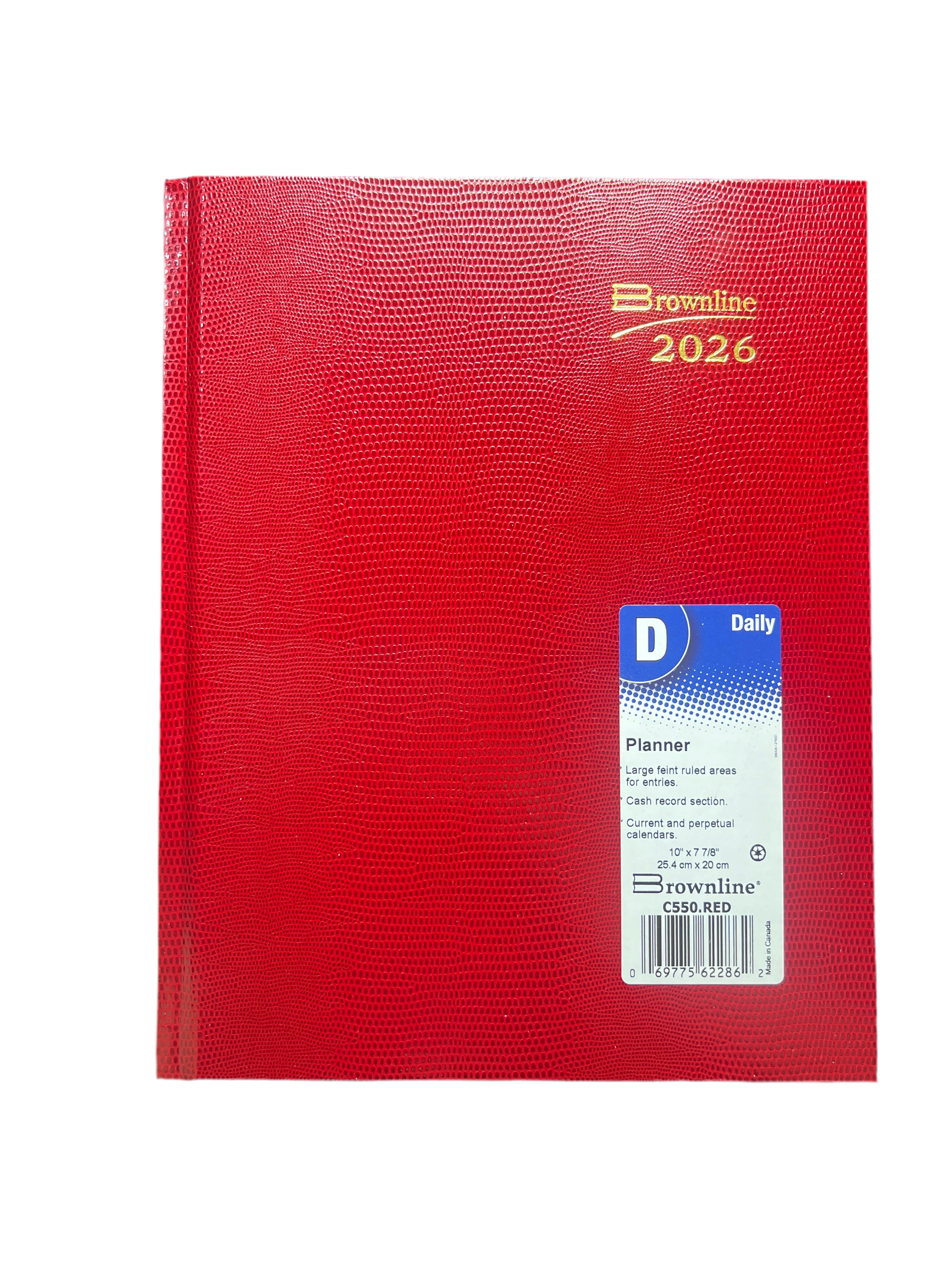 AGENDA DIARIA JOURNAL ROJA