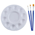 PAINT PALETTE ROUND PLASTIC