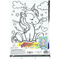 Unicorn Design Canvas Paint Set