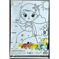Mermaid Design Canvas Paint Set