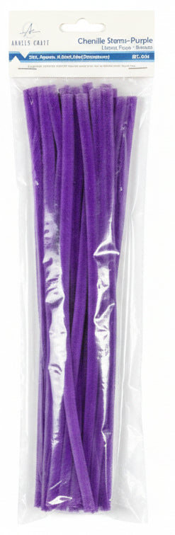 Chenille Stems | Purple  Limpia Pipas | Morado | 25ct.