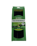 LAPIZ TICONDEROGA #2 BLACK PQT.10