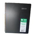 MONTLY PLANNER MEDIUM BLACK