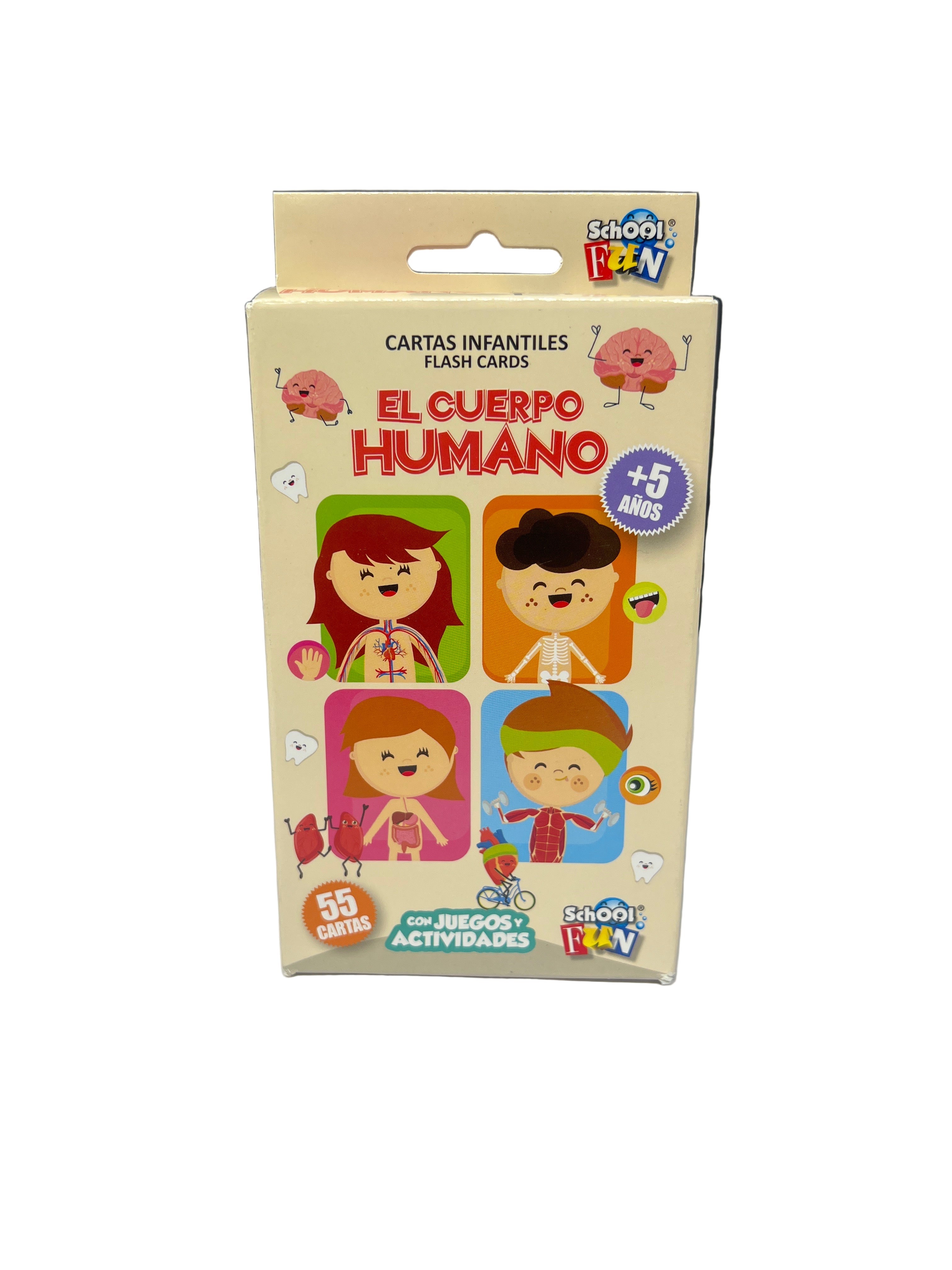 FLASH CARDS | CUERPO HUMANO
