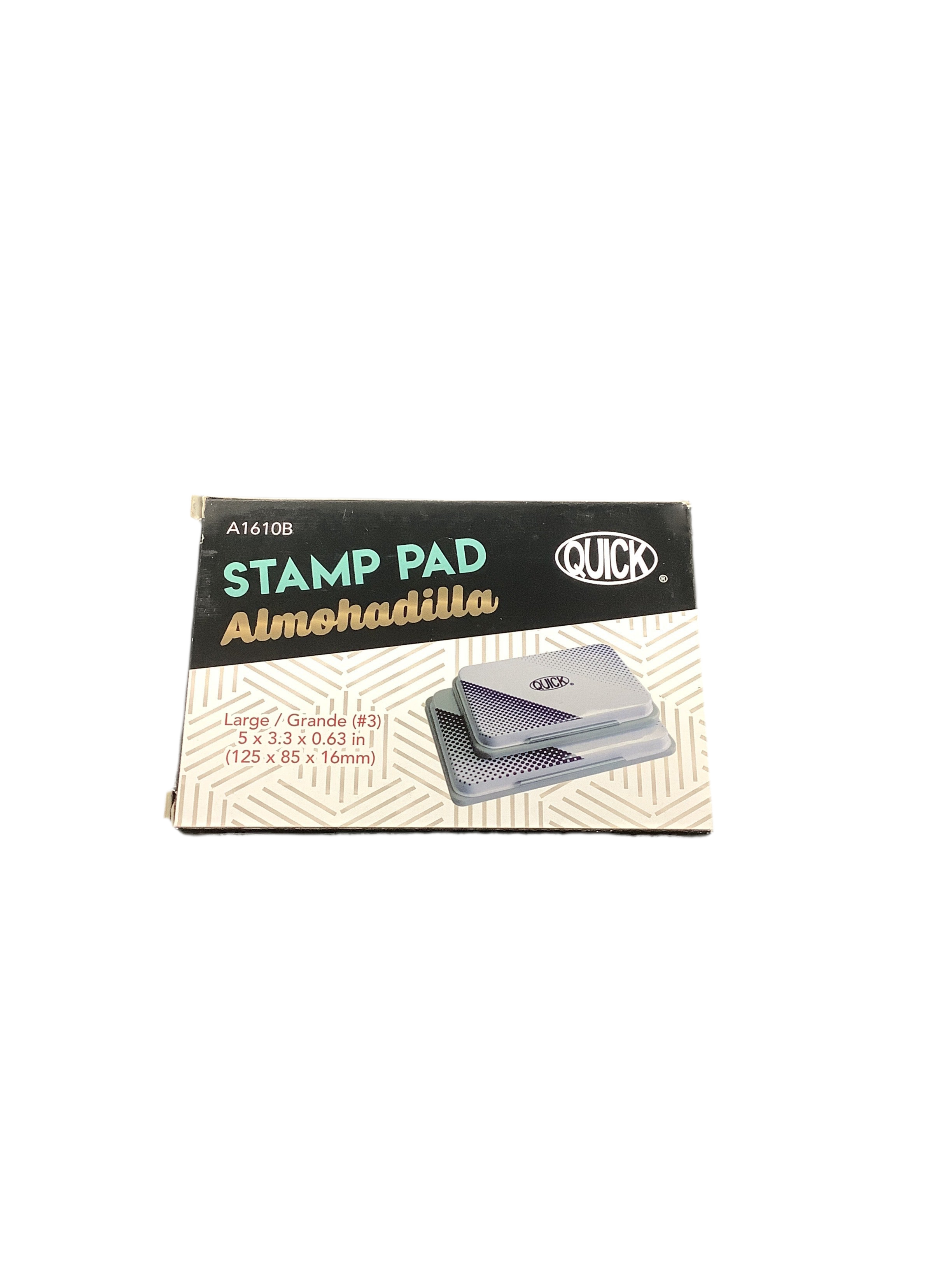 QK Stamp pad #3 sin tinta