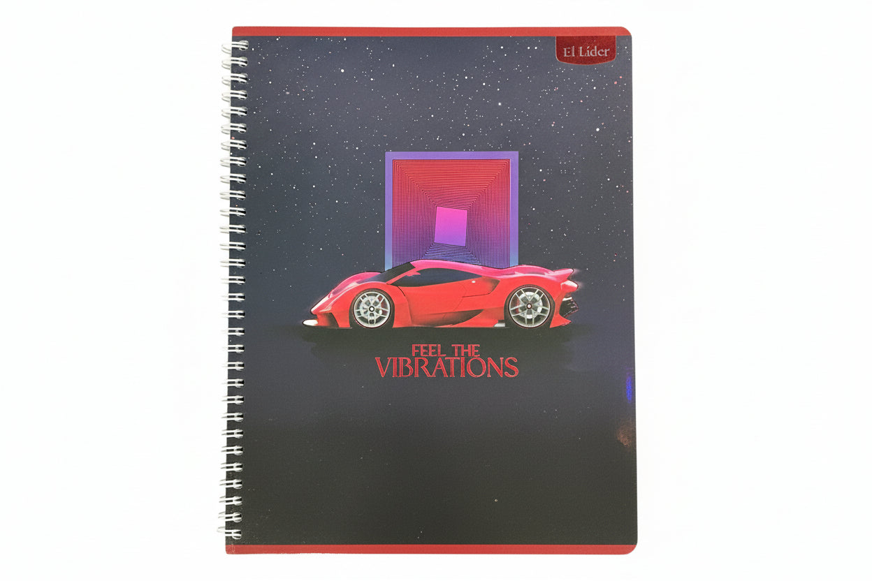 Libreta Espiral Rush | 80 Hojas