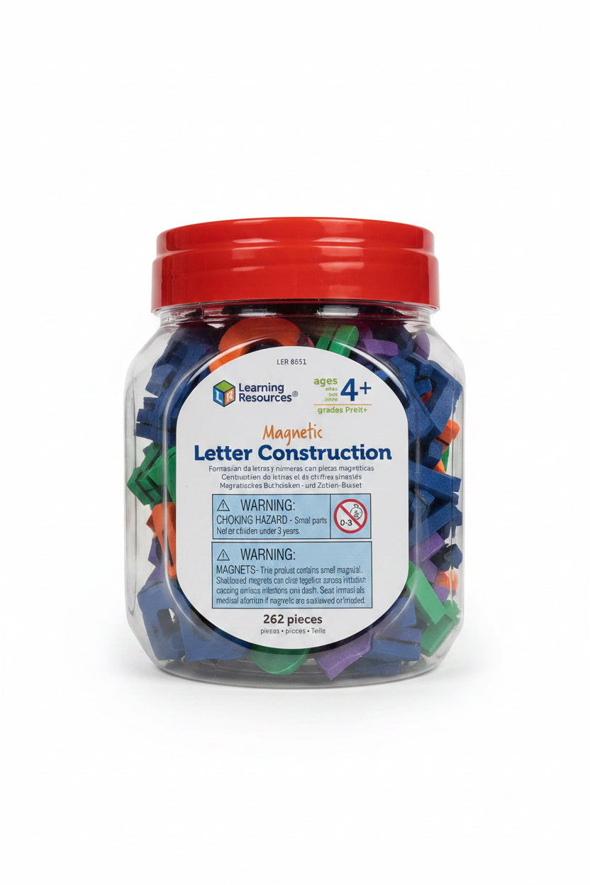 Magnetic Letter Construction