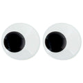 GOOGLY EYES BLACK & WHITE 3" 2 PC