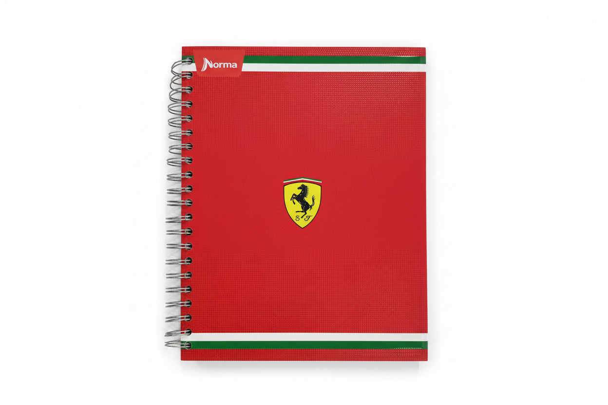 Libreta Ferrari 10 Div | Durabook | 400 pg