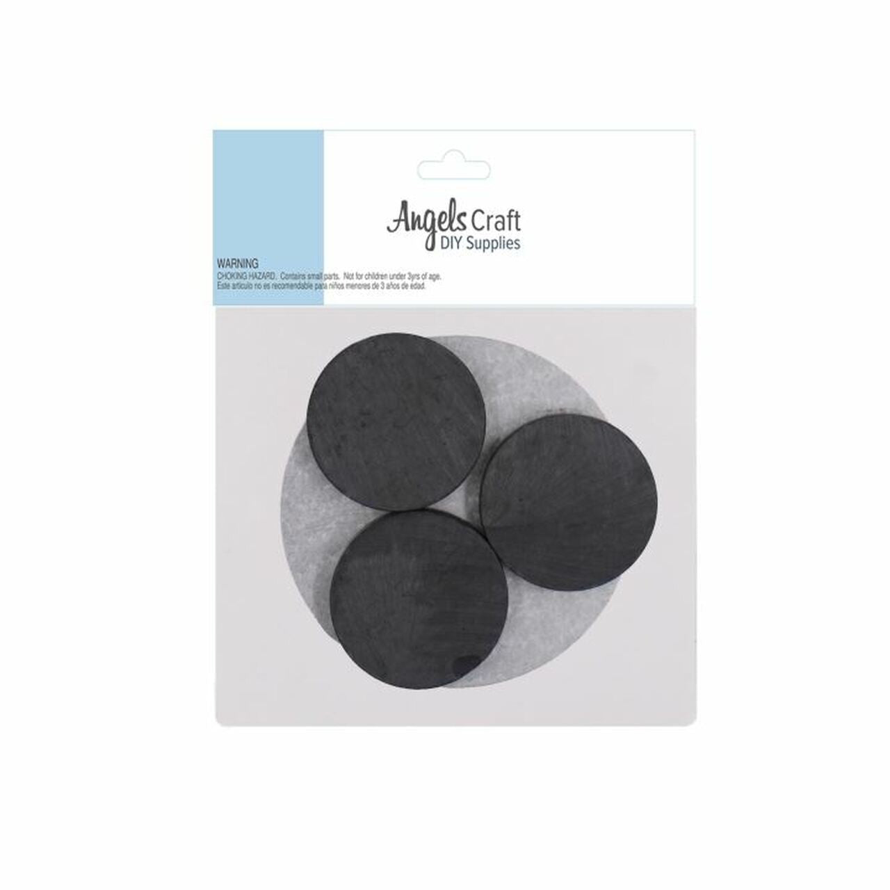 MAGNET ROUND 2.5 CM 3 PC