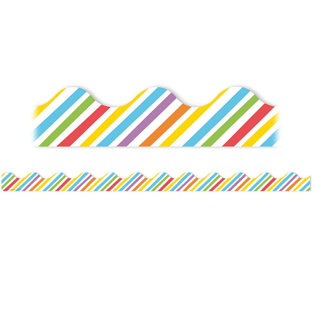 GROWTH MINDSET RAINBOW STRIPES BORDER