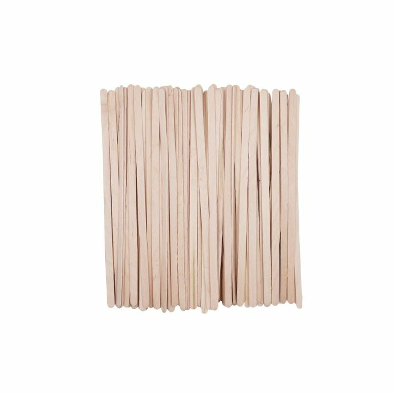 WOODEN STIR STICK.25" X 7.5" NATURAL 100CT