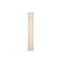 DOWEL WOOD STICK 7/16" X 11.75" 4PCS