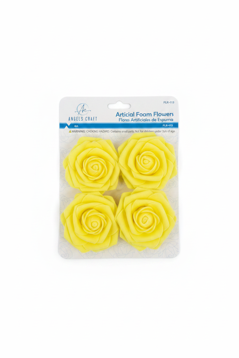 Foam Yellow Roses