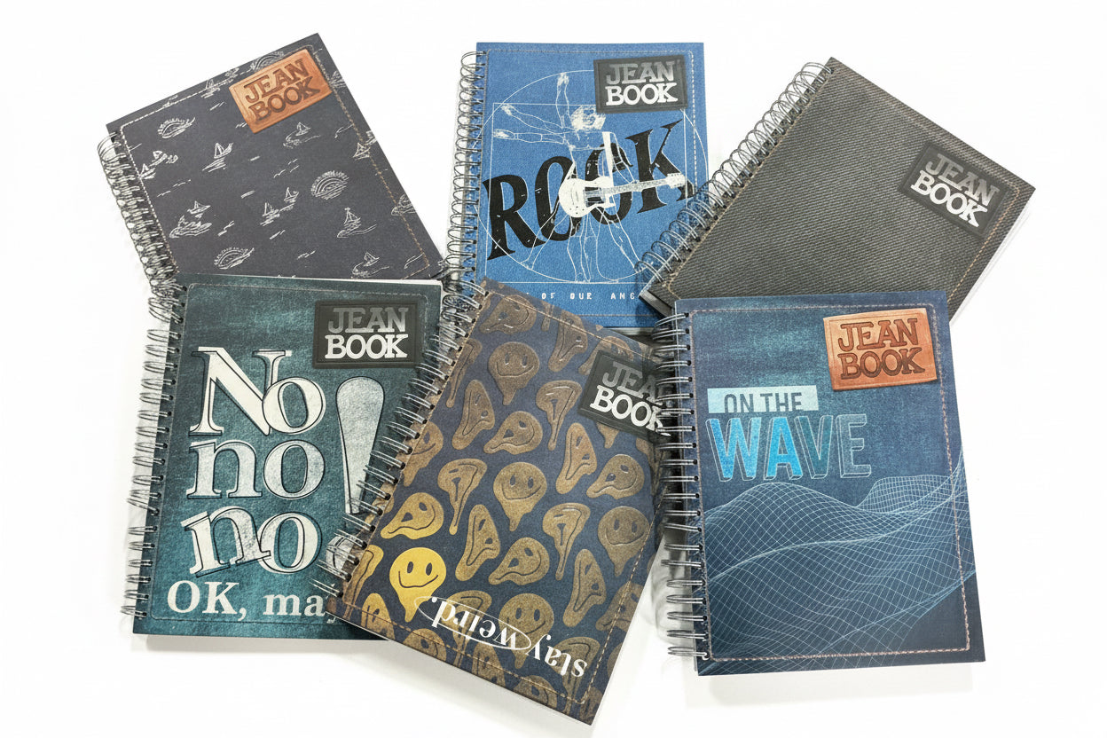 Libreta Jean Book Revolution | 10 Div | Durabook | 400pg