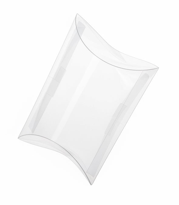PVC Clear Pillow Favor Box 4.92 X 3.74 X 1.18 IN.