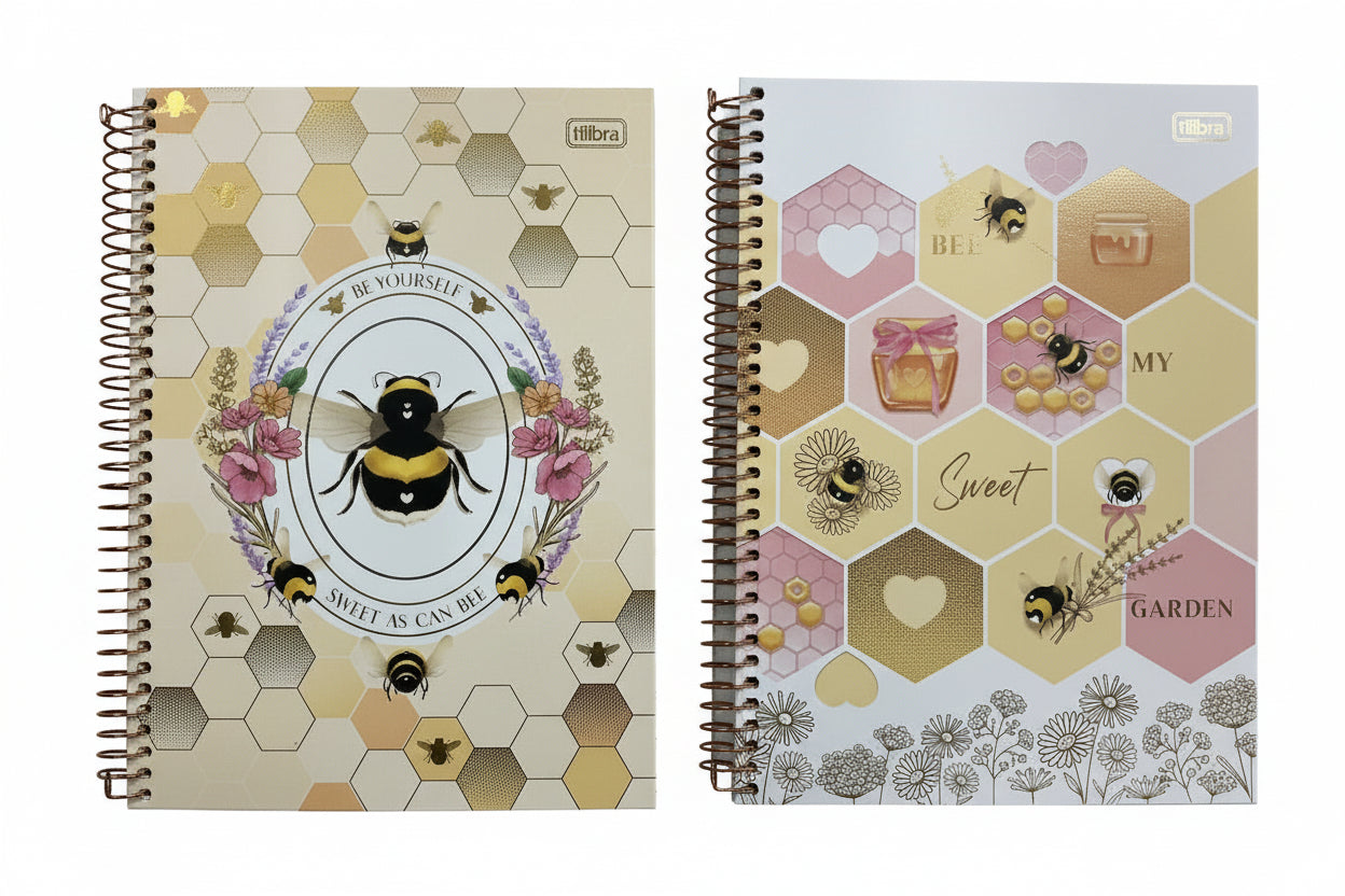 Libreta Universitaria Honey Be | 160 hojas  | 10 Matérias