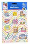 Retro Remix Motivational Stickers | 72 pcs